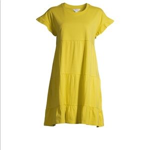 Women’s Flutter Sleeve Tiered Dress